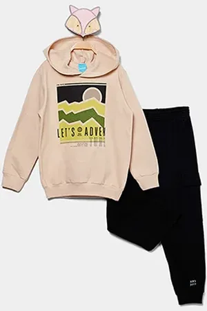 Kamylus Conjunto Moletom Infantil Menino