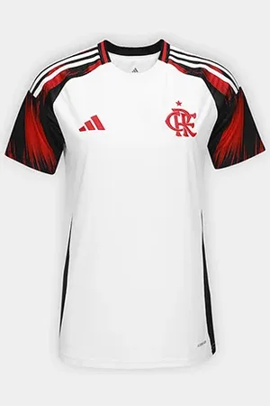 adidas Camisa Flamengo II 25/26 s/n Torcedor Feminina