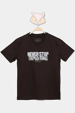 Calvin Klein Camiseta Infantil Menino