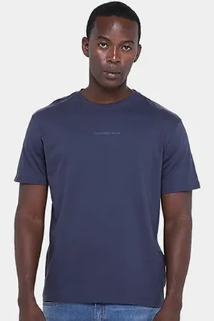 Calvin Klein Camiseta Jeans Logo Masculina