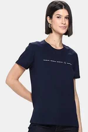 Calvin Klein Camiseta Logo Feminina