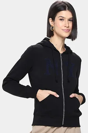 FACINELLI Moletom Aberto Bordado Feminino
