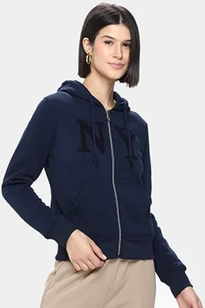 FACINELLI Moletom Aberto Bordado Feminino