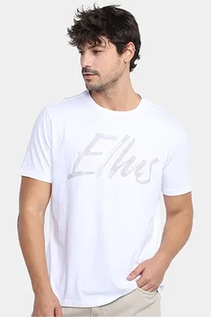 Ellus Camiseta Cotton Fine Masculina