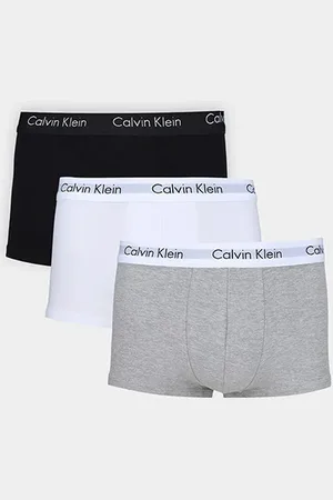 Calvin Klein Kit Cueca Trunk Low Rise 4 Peças