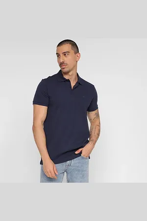 Calvin Klein Camisa Polo Slim Casual Masculina