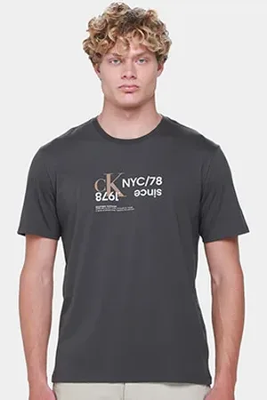 Calvin Klein Camiseta NYC 78 Masculina