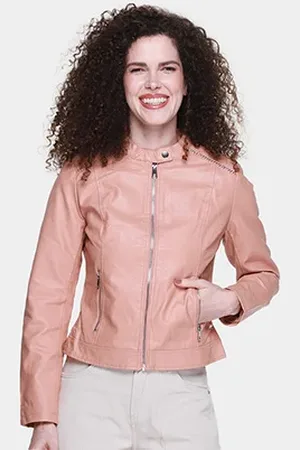 FACINELLI Jaqueta PU Feminina