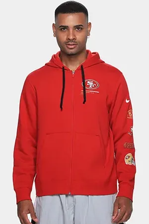 Nike Moletom NFL San Francisco 49ers Legacy Fz C/ Capuz Masculino
