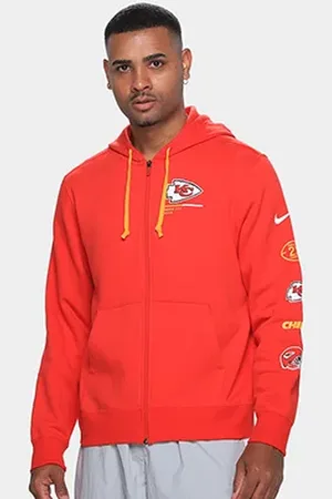 Nike Moletom NFL Kansas City Chiefs Legacy Fz C/ Capuz Masculino