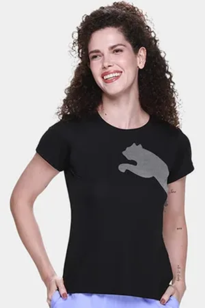PUMA Camiseta Big Logo Jersey Feminina