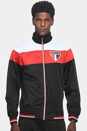 SPR Agasalho São Paulo Trilobal Tricolor Masculino