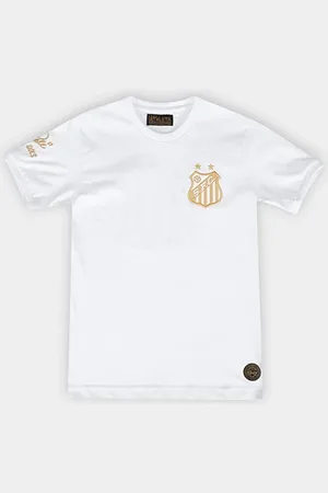 Athleta Camisa Santos Pelé Comemorativa 1000 Gols Infantil