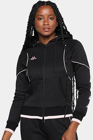 Kappa Jaqueta Moletom Sport Cappy Feminina