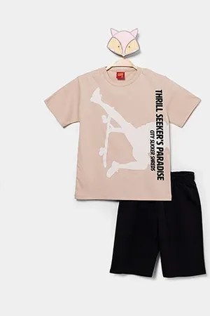 KYLY Conjunto Infantil Curto Skate Menino