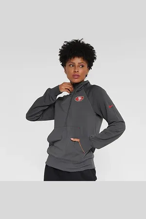 Nike Blusa Manga Longa NFL San Francisco 49ers Dri Fit Feminina