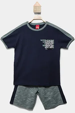 KYLY Conjunto Infantil Curto Básico Menino