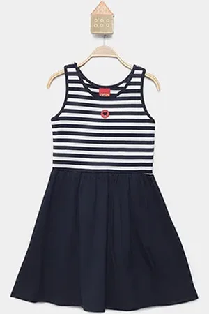 KYLY Vestido Infantil Estampado Menina