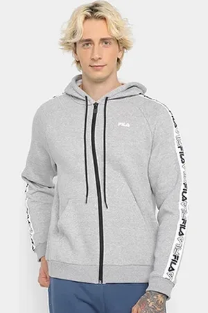 Fila Jaqueta Moletom Basic Tape Masculina