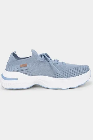 Anacapri Tênis Sola Alta Knit Feminino