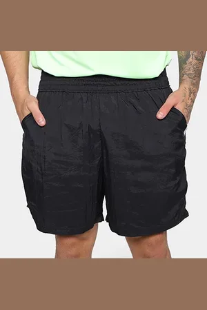 Estilo do Corpo Bermuda Dupla Cross Masculina