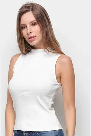 Hering Blusa Gola Alta Canelada Feminina