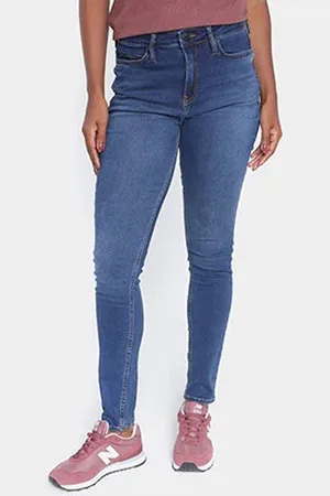 Calvin Klein Calça Jeans Skinny 5 Pockets Feminina