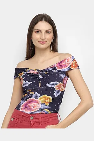 LEZ A LEZ Blusa Ombro A Ombro Feminina