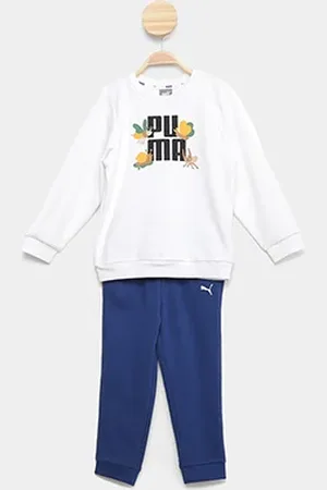 PUMA Conjunto Infantil Moletom Small World Unissex