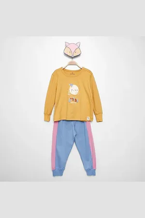 Hering Pijama Infantil Longo Kids Meia Malha Estampado