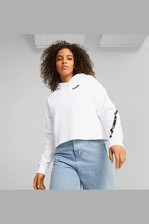 PUMA Blusa Moletom Power Love Is Love Tape Com Capuz Feminina