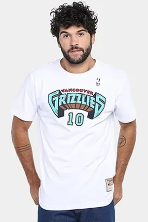 Mitchell & Ness Camiseta Vancouver Grizzlies Bibby Masculina