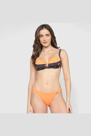 Hang Loose Conjunto de Biquini Top e Calcinha Asa Delta