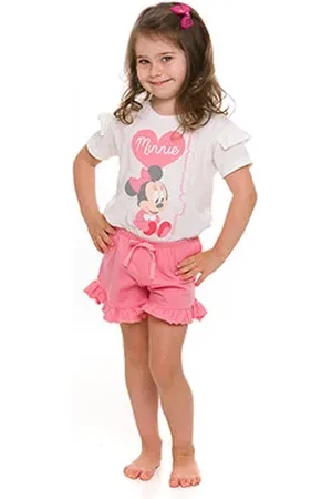 Evanilda Pijama Infantil Disney Minnie Feminino
