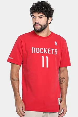 Mitchell & Ness Camisa Houston Rockets NBA Yao Masculina