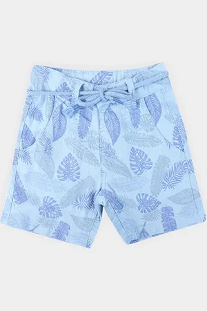 Malwee Bermuda Infantil Com Cordão Masculina