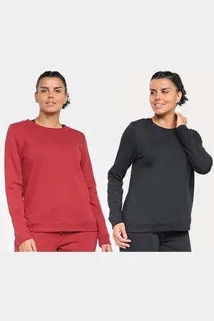 GONEW Kit Blusa Moletom Básico Feminino