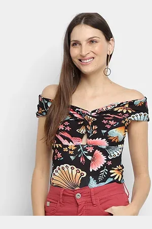 LEZ A LEZ Blusa Ombro A Ombro Feminina
