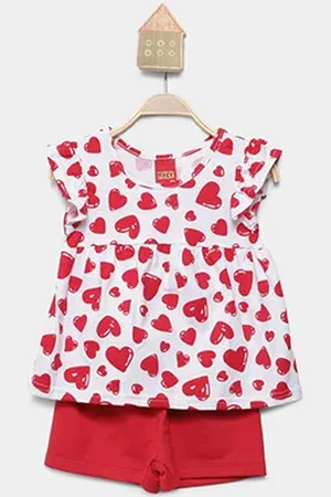 KYLY Conjunto Curto Infantil Menina