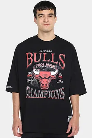 Mitchell & Ness Camiseta Chicago Bulls Champions Masculina