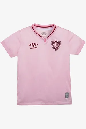 Umbro Camisa Fluminense Infantil Outubro Rosa 24/25 s/n° Torcedor