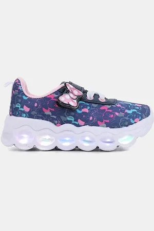 Disney Tênis Infantil Minnie Com Led Feminino