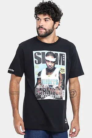 Mitchell & Ness Camiseta Denver Nuggets Slam Anthony Masculina