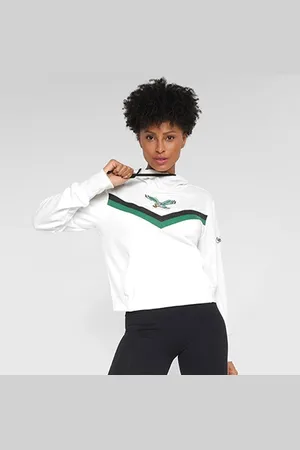 Nike Blusa Moletom NFL Philadelphia Eagles Historic Dri-Fit Com Capuz Feminino