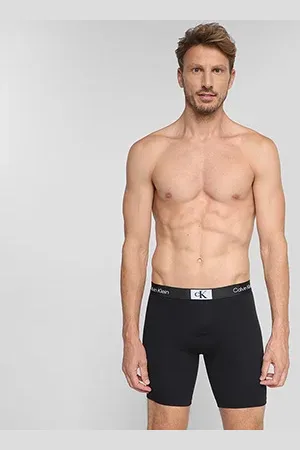 Calvin Klein Cueca Long Boxer Cotton CK 1996 Masculina