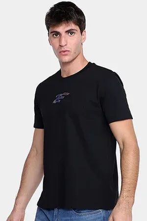 Ellus Camiseta Fine Cracked 2E Foil Classic Masculina