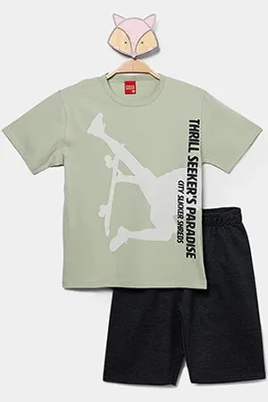 KYLY Conjunto Infantil Curto Skate Menino
