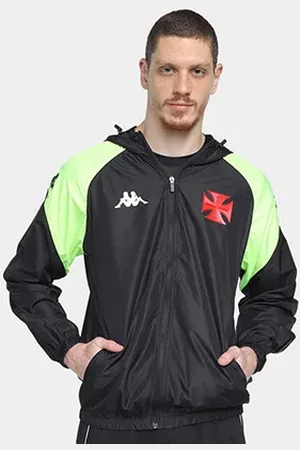 Kappa Jaqueta Corta Vento Vasco 24/25 Treino Masculina