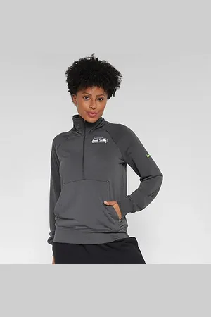 Nike Blusa Manga Longa NFL Seattle Seahawks Dri Fit Feminina