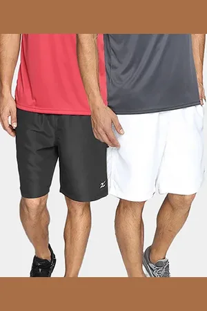 Mizuno Kit com 2 Bermudas Rip Stop Masculina